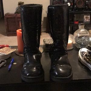 Black Sparkly Uggs